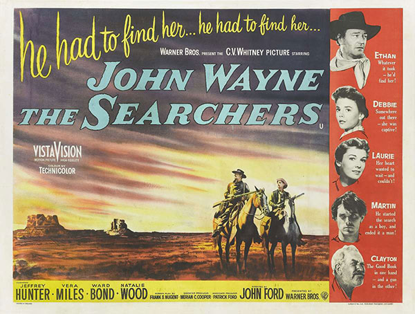 The Searchers film poster