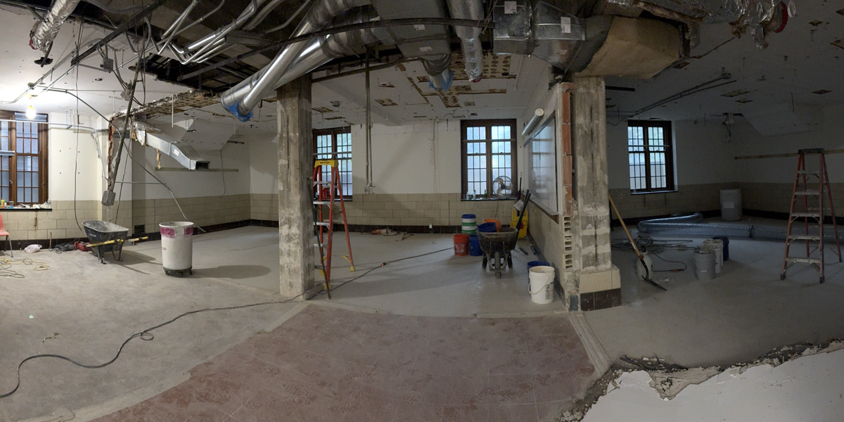 GH-Rooms123-afterdemo-pano Gregory Hall Rooms 1, 2, 3 after demo, panoramic